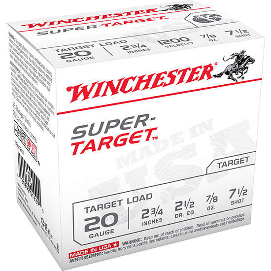 Ammunition Winchester Ammunition USA 20Gauge2.75" WIN USA 20GA 2.75" #7.5 25/250 • Model: USA